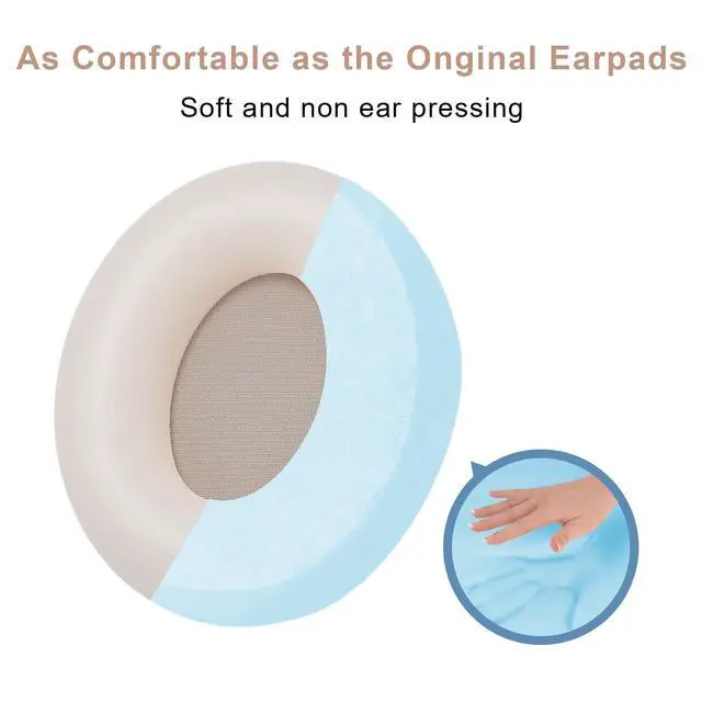 Alt view image 6 of 7 - Replacement Ear Pads Cover Compatible with Beats Studio Pro Over-Ear Headphone, Moon Ear Pads Cushions