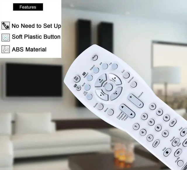 Alt view image 2 of 6 - Replacement Remote Control for Bose 321 Series I Audio/Video Receiver (ONLY) NOT Universal