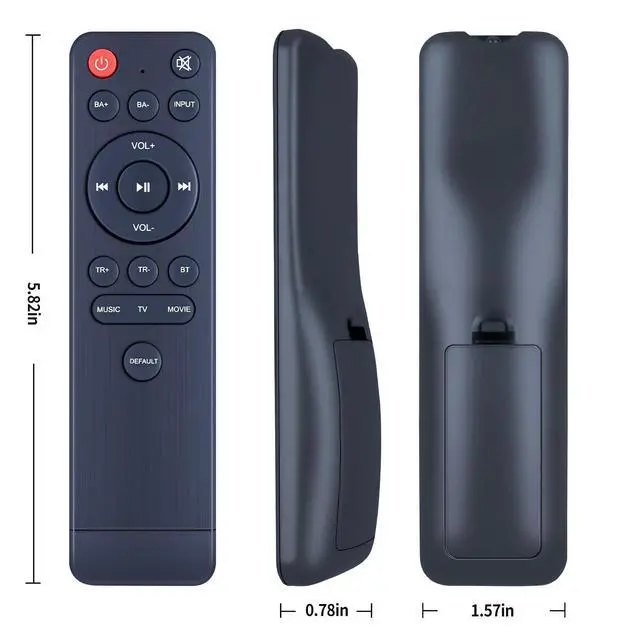 Alt view image 7 of 7 - New Sound Bar Replacement Remote Control for Wohome S11 S29 Soundbar