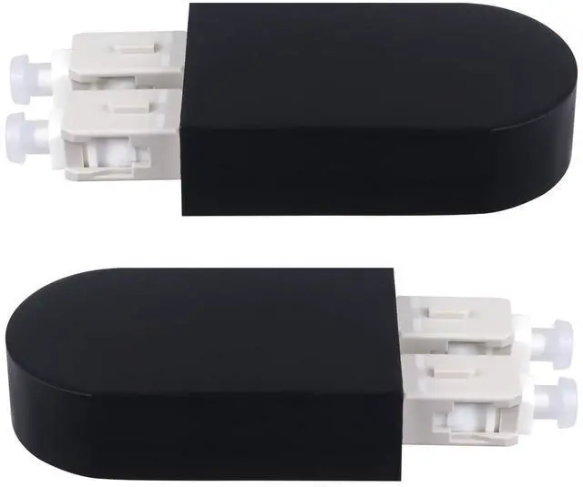 Alt view image 2 of 5 - SC/OM2 Fiber Optic Loopback Adapter Multimode 50/125 Optical Cable Test Adapter Connector for Testing Applications,2 Pack