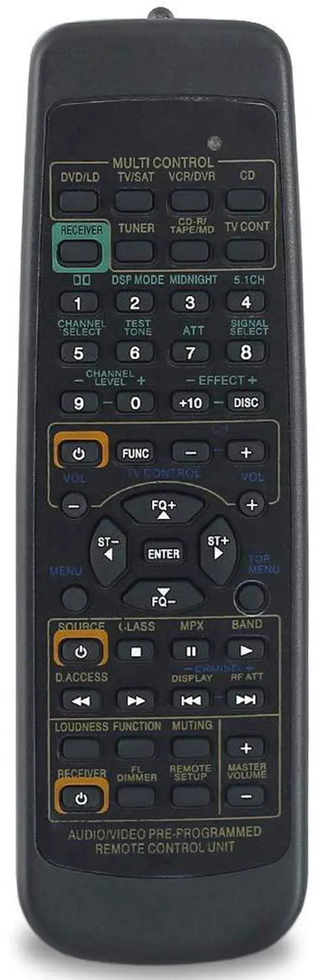 Main image of Replacement Remote Controller for Pioneer VSX-D209 VSX-D309 VSX-D409 VSX-D411 VSX-D412 VSX-D510 VSX-D511 VSX-609RDS AV Receiver