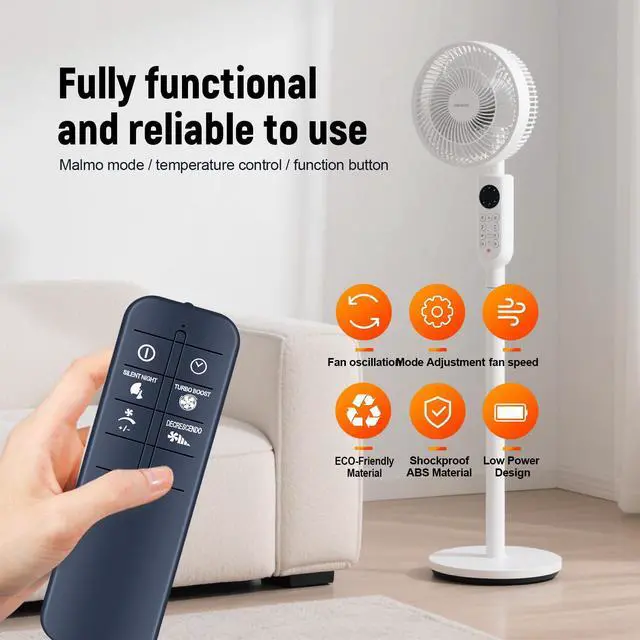 Alt view image 5 of 7 - New Replacement Remote Control for Rowenta Fan Turbo Silence Extreme VU5670 Series VU5670F2 VU5670F0 VU/VF567x