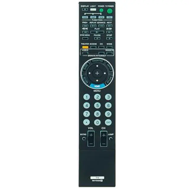 Alt view image 7 of 7 - RM-YD029 Replacement Remote Control Applicable for Sony Bravia TV | KDL-40Z5100 KDL-46XBR10 KDL-46Z5100 KDL-52XBR10 KDL-52Z5100 KDL40Z5100 KDL46XBR10 KDL46Z5100 KDL52XBR10 KDL52Z5100