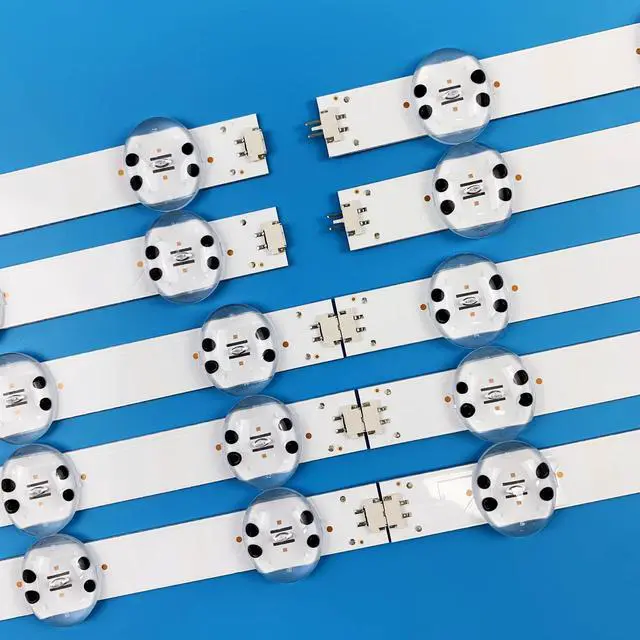 Alt view image 4 of 6 - 5 Pieces LED Backlight Strips for LG 75'' TV 75UM7570PUD 75UM7570AUE 75UK6190PUB 75UK6570PUB 75UK6570AUA SSC_75UK62&65_11LED_SVL750A24_REV1.0