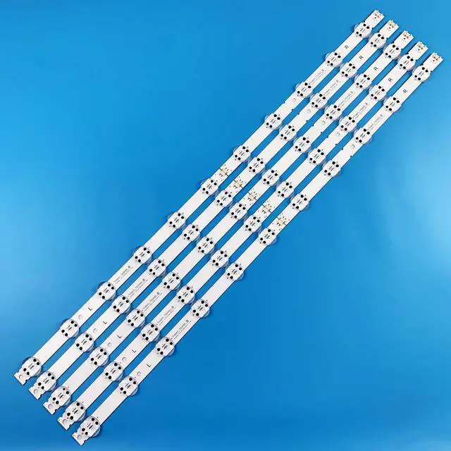 Alt view image 2 of 6 - 5 Pieces LED Backlight Strips for LG 75'' TV 75UM7570PUD 75UM7570AUE 75UK6190PUB 75UK6570PUB 75UK6570AUA SSC_75UK62&65_11LED_SVL750A24_REV1.0