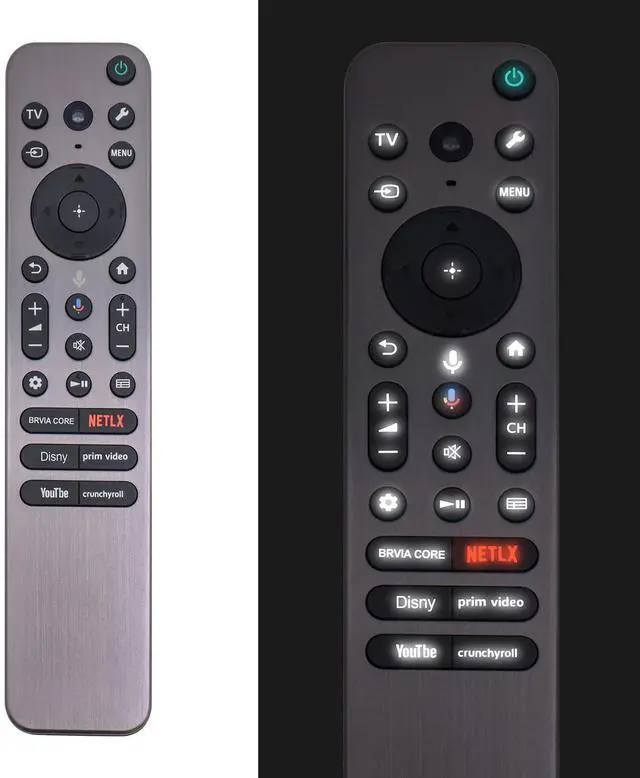 Main image of RMF-TX910U Voice Remote Replacement for Most Sony 2023 2024 Bravia TVs, Includes Voice, Backlight, Beep Locator Function and Metal Case, Compatible with Sony a80l a95l XR-55A95L, XR-65A95L, 77A95L