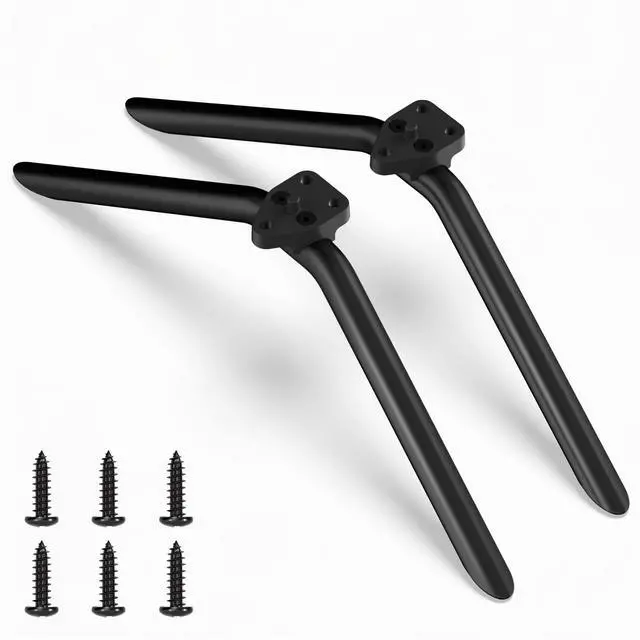 Main image of Metal TV Legs Only for 65R4A5R 65R6A5R Roku TV Stand Legs, for Roku Select/Plus Series Models Listed with Screws, Anti Slip Pads and Instruction, Easy Installation
