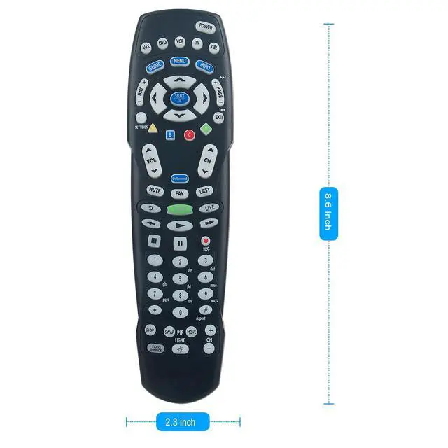 Alt view image 6 of 7 - RC122 RC1226001/04B Replacement Remote Control Applicable for Spectrum Time | Warner Charter