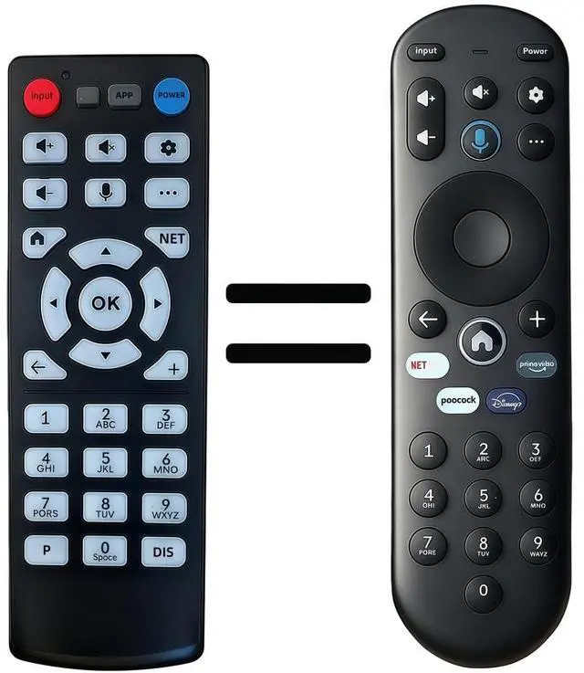 Main image of No Voice Replacement Remote Control for Element Xumo TV Stream Box | Compatible with Element 4K UHD HDR Xumo TV E500AC65C E500AC43C E500AC55C E500AC50C E500AE98C E300AE24C E550AE55C E550AE75C