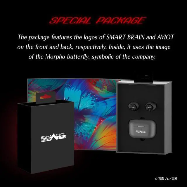 Alt view image 5 of 6 - Masked Rider Faiz Wireless Earbuds TE-D01v-555,Officially Licensed(Exclusive Edition) Sepcial Package,Design,Japanese Sepcial Voice,Noise Canceling Earbuds