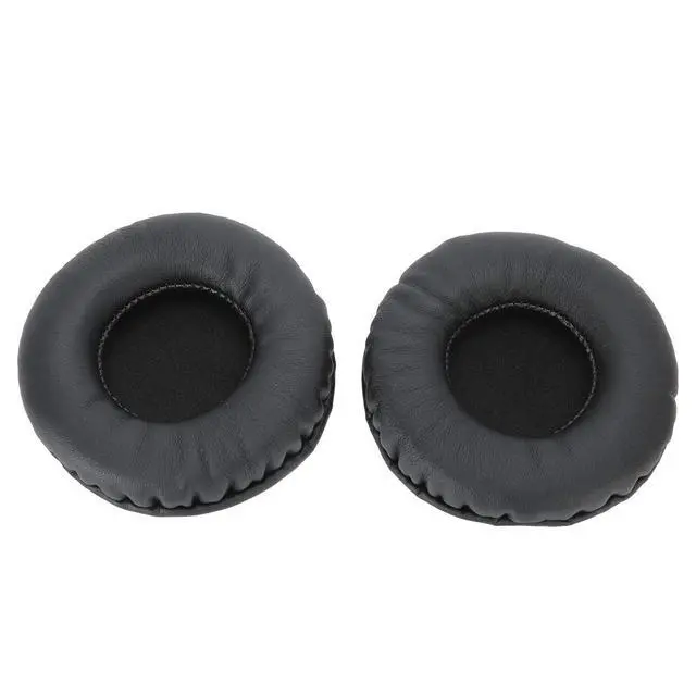 Alt view image 2 of 6 - Foam Ear Pad Replacement Cushions, 75MM/3.0in Headphone Universal Ear Cushions Replacement Headset Noise Reduction Foam Ear Pads Covers Black