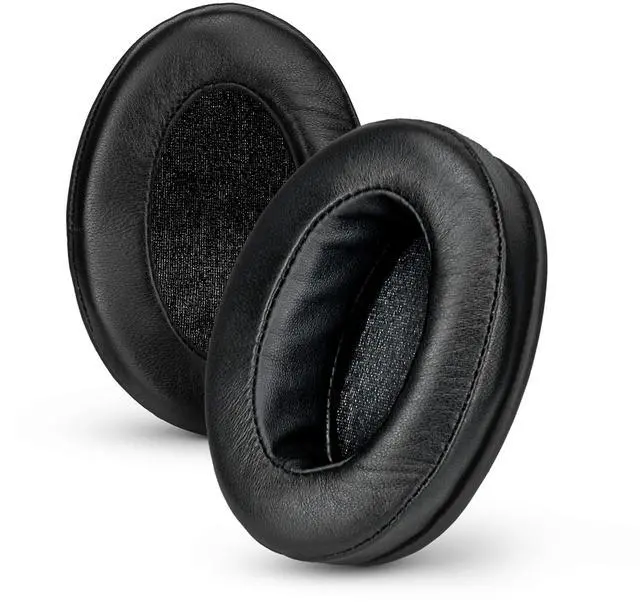 Main image of Sheepskin Leather Angled Memory Foam Earpad - Suitable for Large Over The Ear Headphones - AKG, HifiMan, ATH, Philips, Fostex