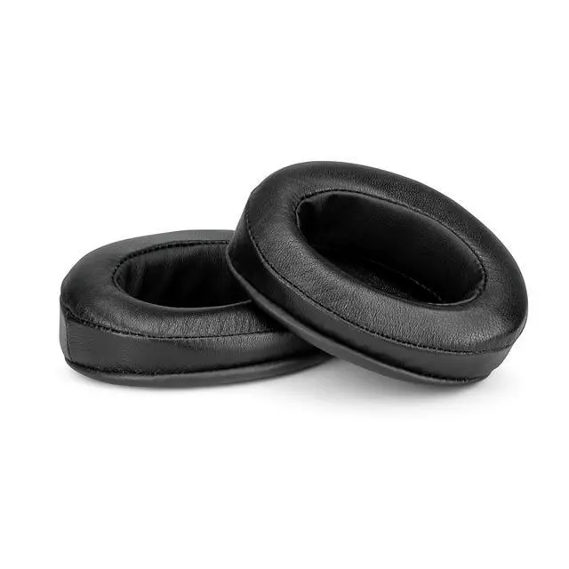 Alt view image 6 of 7 - Sheepskin Leather Angled Memory Foam Earpad - Suitable for Large Over The Ear Headphones - AKG, HifiMan, ATH, Philips, Fostex