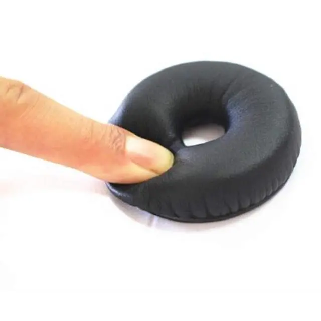 Alt view image 5 of 7 - Replacement Ear Cushions Ear Seals Learther Ear Pads Compatible with Telex Airman 850 + ANR Pilot Aviation Headset 800456-020