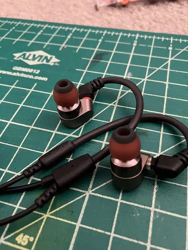 Alt view image 2 of 3 - Hybrid Eartips (Memory Foam & Silicone Combo) Premium Memory Foam & Silicone Universal Ear Bud Tips Universal Design for Headphones. (S/M/L)