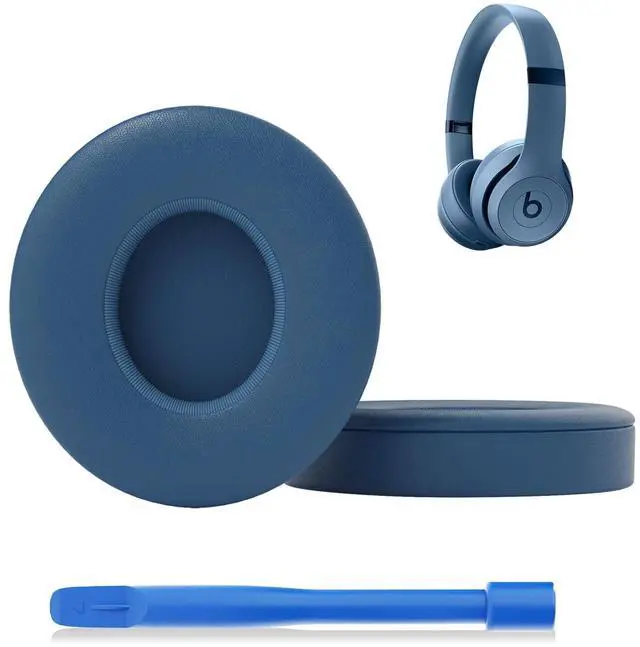 Main image of Replacement Ear Pads for Beats Solo 4 On-Ear Headphone, Blue | Solo 4 Ear Pads for Beats Solo4 Headphone