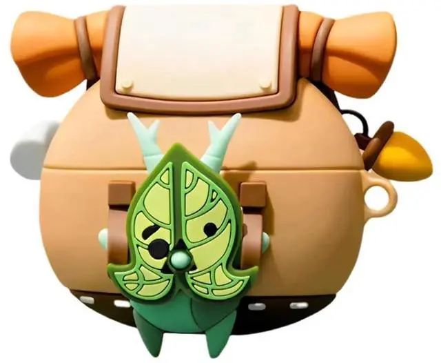 Main image of Cute Case Compatible with Beats Studio Buds+/Studio Buds with Keychain | Soft Silicone Korok Cartoon Anime Yahaha Shockproof Protective Cover for Women Men