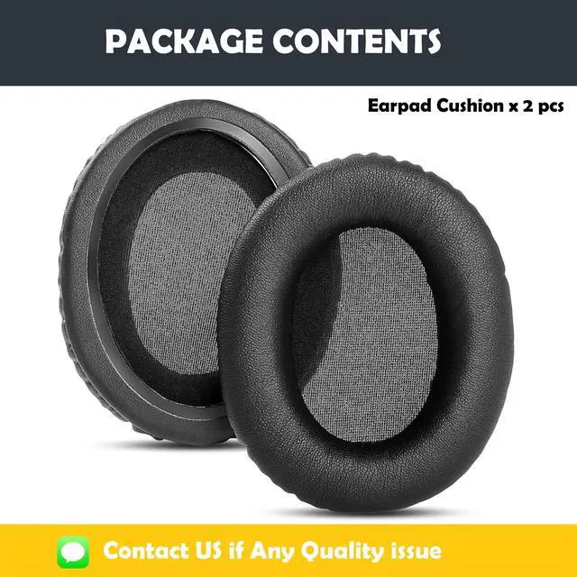 Alt view image 6 of 6 - Audition Pro Earpads Cushion for Avantree Audition Pro/HT4189/HT5009/HT5150/HT41899/HT3189/DG59M/C519M/BTHS-AS9 Wireless Bluetooth Over Ear Headphones Ear Cushions with Protein Leather