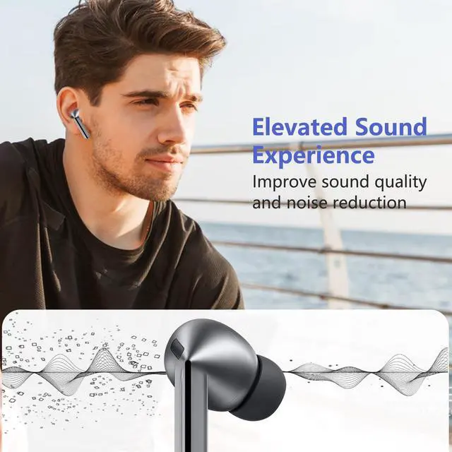Alt view image 6 of 6 - Foam Ear Tips for Samsung Galaxy Buds3 Pro - Ultimate Comfort and Unshakeable Fit with Memory Foam Earbud Tips, Earbud Replacement Tips for Galaxy Buds 3 Pro - M