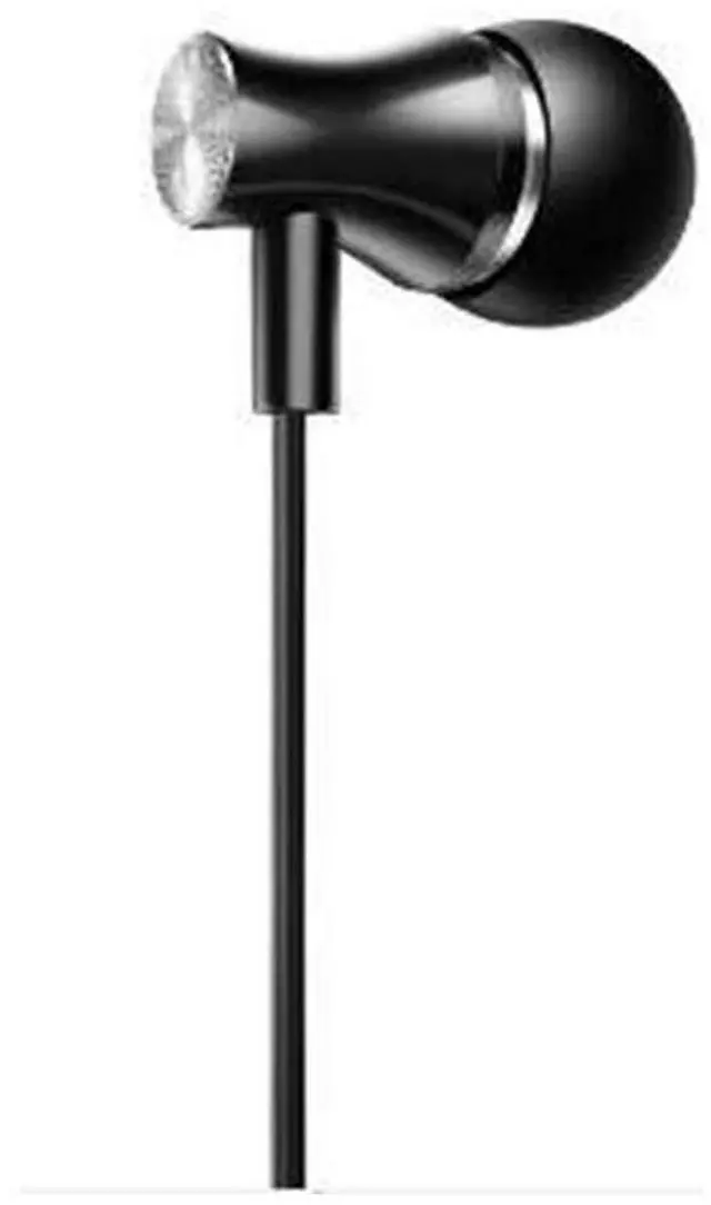 Alt view image 3 of 6 - k8 Single Side Earphone in-Ear Stereo to Mono Earbud Headphones,3.5mm Plug Metal Noise Isolating Earplugs with mic,Spring Coil Reinforced Cord