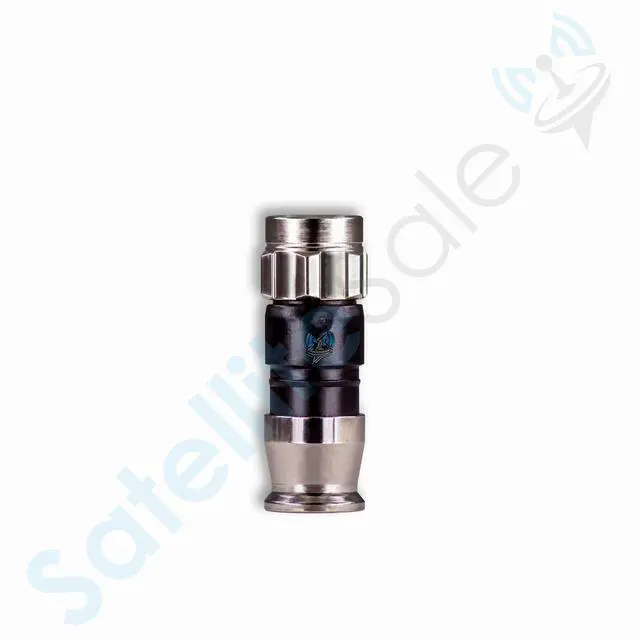 Alt view image 2 of 6 - Indoor/Outdoor Fittings Coaxial Connectors for RG-59 Coax Cables Pack of 10 Pcs