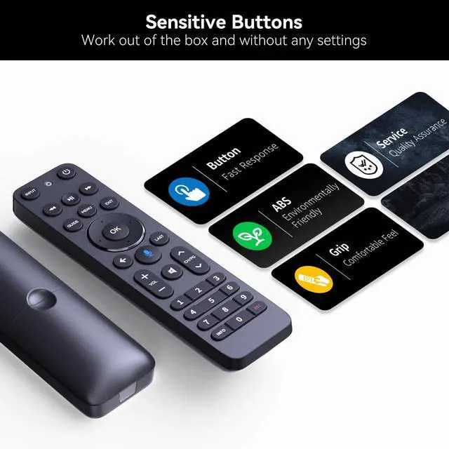 Alt view image 4 of 7 - Voice Remote Replacement for Verizon FiOS TV One 2019-MG3-R32140B VRC4100 | Easy Pairing, Stable Signal, Fast Response