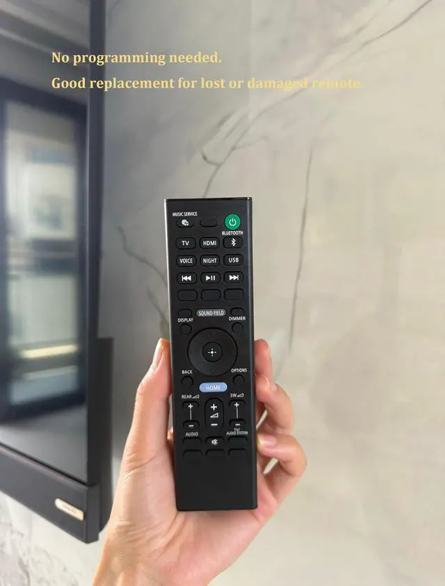Alt view image 3 of 5 - Replacement Remote Control RMT-AH510U for Sony HTA5000 HT-A5000 Soundbar