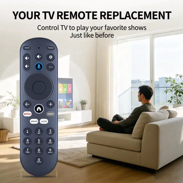 Alt view image 2 of 6 - Replacement Voice Remote Control for Spectrum TV Xumo Wireless Stream Box