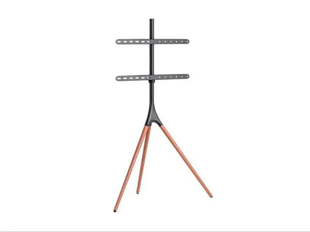 Alt view image 2 of 6 - Premium Fixed TV Tripod Stand for 45" to 65" TVs up to 70.4lbs, Max VESA 400x600