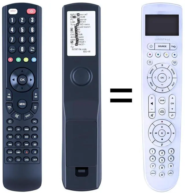 Main image of RC-X35L Replacement Remote for Bose Lifestyle 650/600/550 Media Center | For Bose 743877-0010 Replacement Soundbar Remote Control