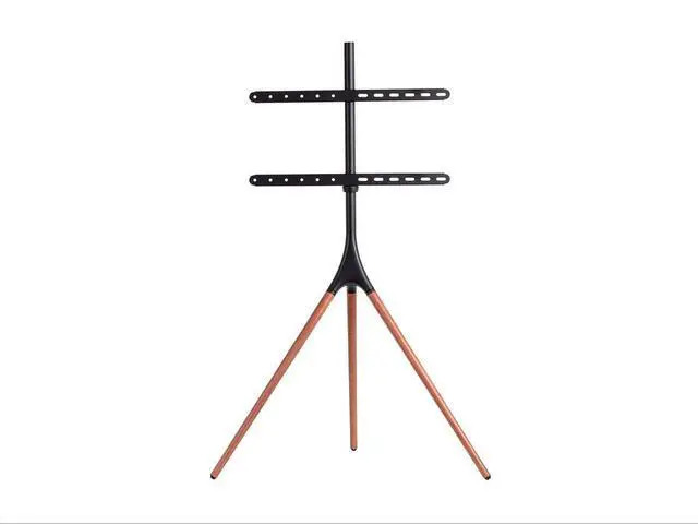 Alt view image 4 of 6 - Premium Fixed TV Tripod Stand for 45" to 65" TVs up to 70.4lbs, Max VESA 400x600