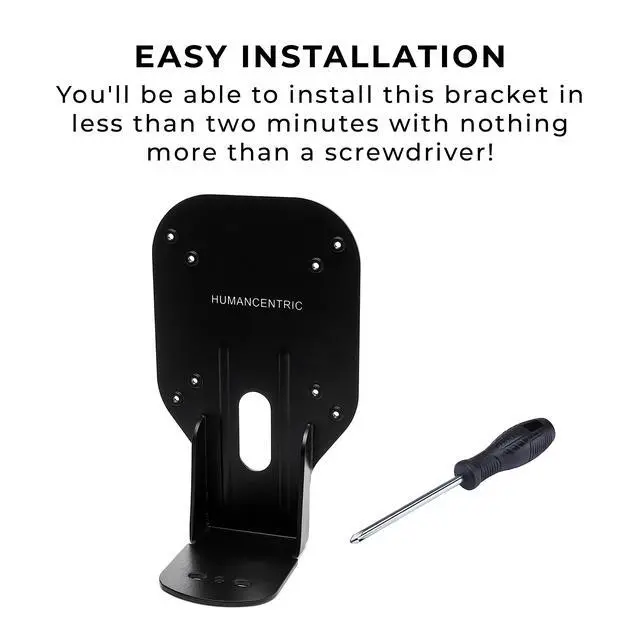 Alt view image 3 of 6 - VESA Mount Adapter Bracket for Acer Monitors | Fits G226HQL, G246HYL, G247HL, G277HU, S200HQL, S200HL, S220HQL, S230HL, S232HL, S240HL, S242HL