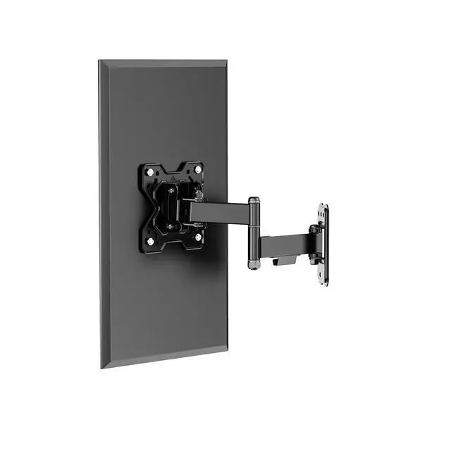 Alt view image 3 of 6 - PL-112 Landscape to Portrait Vertical Rotation Full Motion TV Monitor Wall Mount Bracket for Most 13" to 32" Flat Screen TV | Wall Mount for Echo Show 15
