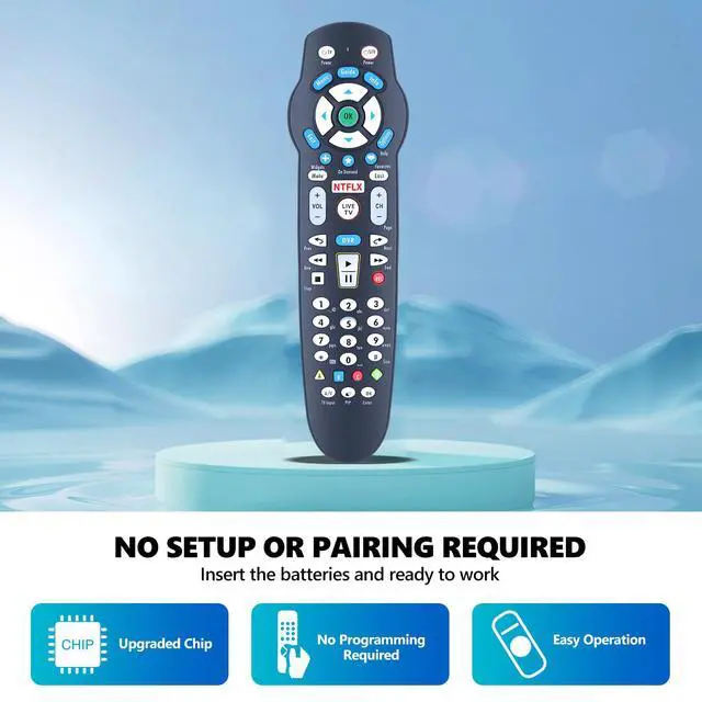 Alt view image 3 of 6 - Replacement Remote Control Compatible with Frontier Fios P265V3.1 Formerly Verizon RC2655101/02B