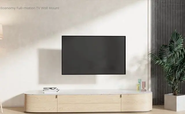 Alt view image 6 of 6 - PL-112 Landscape to Portrait Vertical Rotation Full Motion TV Monitor Wall Mount Bracket for Most 13" to 32" Flat Screen TV | Wall Mount for Echo Show 15