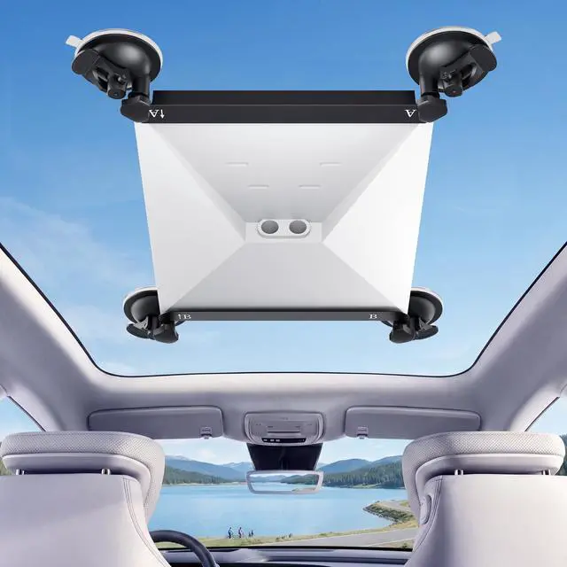 Main image of for Starlink Mini Mount, for Starlink Mini Suction Cup Mount for Car Sunroof Window, Strong Vacuum Base, Stable Signal, Tool-Free Installation, for Starlink Mini Accessories for Cars, RV, Boats, Black