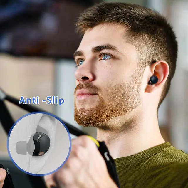 Alt view image 7 of 7 - 3 Pairs Memory Foam Eartips Ear Buds for Sony WF-1000XM6 & WF-1000XM5, Ear Tips Replacement Sony Ear Piece Foam Tips for WF-1000XM5/XM6 Fit Charging Case(Matt Surface, SML)