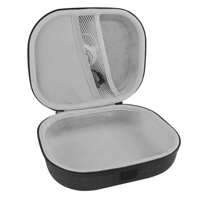 Alt view image 2 of 6 - Shield Headphones Case Compatible with Sennheiser PXC 550-II Wireless, PXC 550, PXC 480, Replacement Hard Shell Travel Carrying Bag with Cable Storage (Dark Grey)