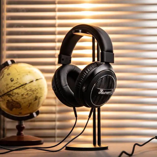 Alt view image 6 of 6 - Kiwi Ears Ellipse Studio-Grade Open Back Over-Ear Headphones | Speaker-like Natural Tuning, PU+PEK Composite Diaphragm, with Detachable Cable, 3.5mm & 6.35mm Dual Plugs for Studio Use