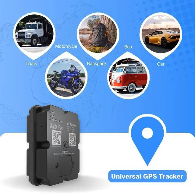 Alt view image 4 of 7 - GPS Tracker Vehicle - 4G LTE Real-Time GPS Tracking Device for Cars/Trucks, 7500mAh Battery, Worldwide Coverage, App Alerts, Subscription Required