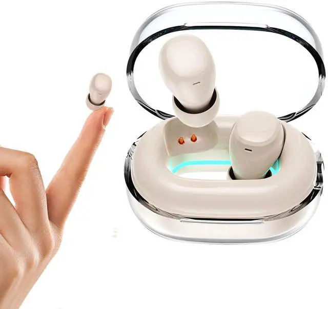 Main image of Mini Invisible Small Bluetooth Earbuds Sleeping for Small Ears Low Profile Tiny Hidden Discreet Smallest Earbuds for Work Sleep Ear Buds Invisible Headphones Buds