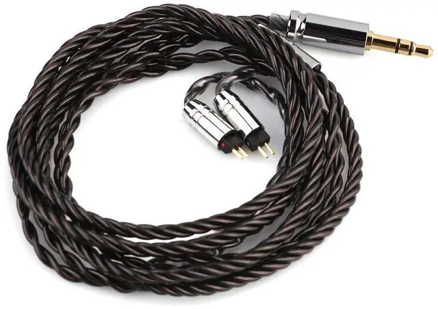 Main image of Tripowin Mirage IEM Cable,30AWG OCC 4N HiFi IEM Upgrade Replacement Cable, with 3.5mm Audio Jack for in-Ear Monitor Audiophile Musician(2pin 0.78mm)