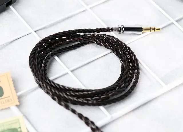 Alt view image 6 of 6 - Tripowin Mirage IEM Cable,30AWG OCC 4N HiFi IEM Upgrade Replacement Cable, with 3.5mm Audio Jack for in-Ear Monitor Audiophile Musician(2pin 0.78mm)