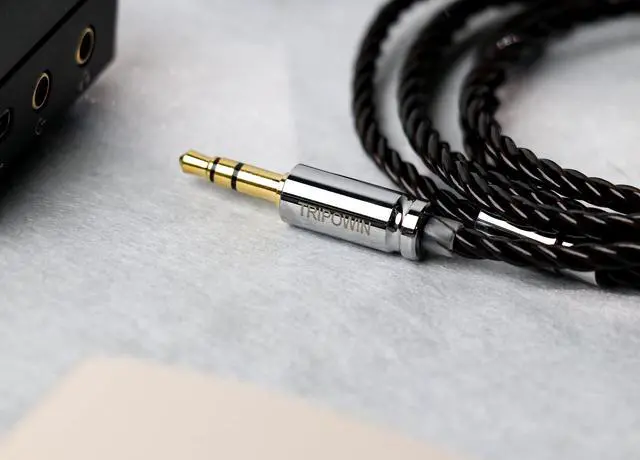 Alt view image 5 of 6 - Tripowin Mirage IEM Cable, 4N HiFi IEM Upgrade Replacement Eord | 30AWG OCC, with 3.5mm Audio Jack for in-Ear Monitor Audiophile Musician, Recessed 2pin