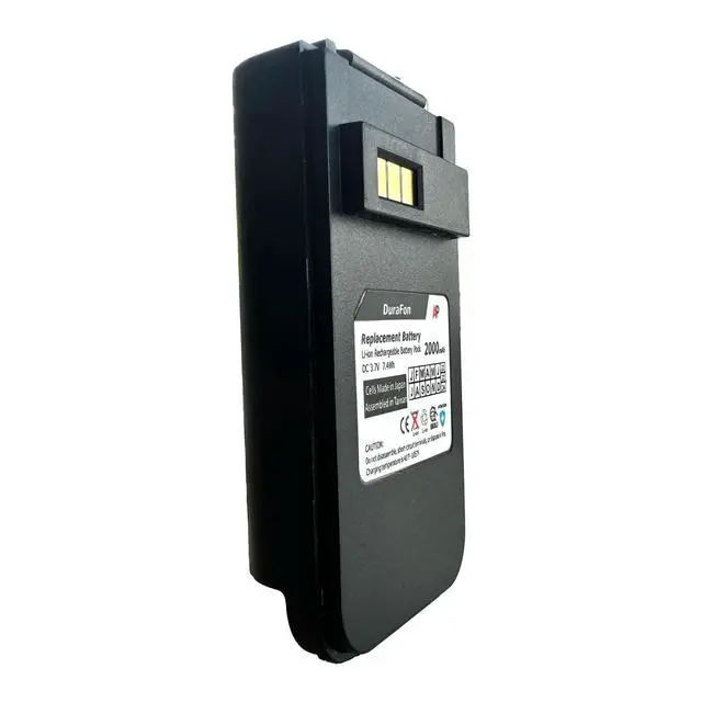 Alt view image 3 of 4 - Replacement Battery for EnGenius DuraFon | 2000 mAh | Lithium Ion Rechargeable | 3.7 Volt | Replacement Battery for DuraFon 1x, DuraFon 4x, Durawalkie, DuraFon Pro, SP-922 PRO and SN-902