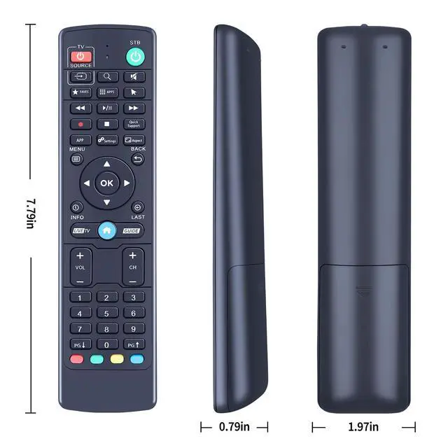 Alt view image 5 of 5 - New Replacement Remote Control for BuzzTV XRS4000 XR4000