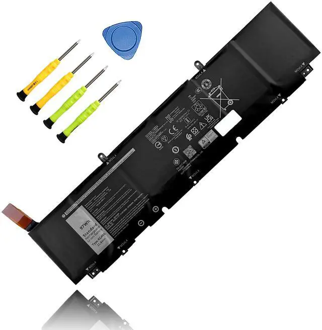 Main image of 97Wh XG4K6 Replacement Laptop Battery for Dell XPS 9700 9710 9720 9730 Precision 5750 5760 5770 Series P92F P92F001 P92F002 P92F003 5XJ6R 01RR3 KVPMY KRDHV F8CPG 0YY3V 451-BCQL 11.4V 6-Cell