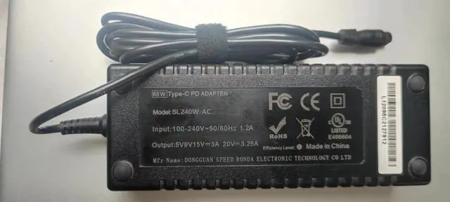 Alt view image 6 of 6 - 135W Charger Compatible with Lenovo ThinkPad P15v T15p x1 Extreme Gen 3 5 Ideapad Gaming 3-15 L340 Yoga Y50-80 Y50P Y40-70 Y50-70 ADL135SDC3A SA10E75864 Laptop Power Supply Cord
