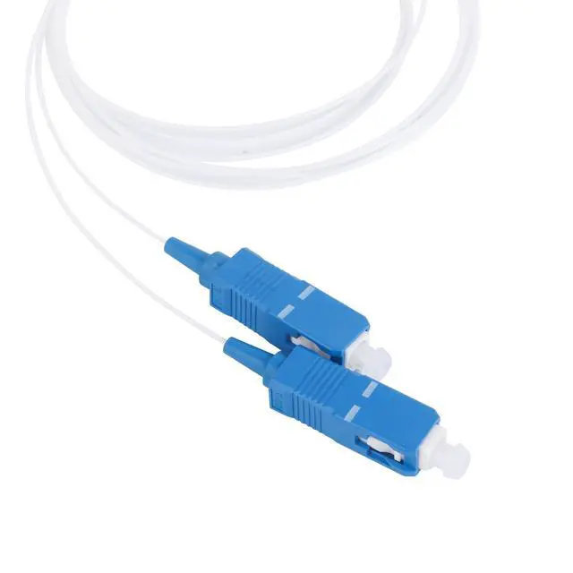 Alt view image 7 of 7 - SC UPC 1×2 Singlemode PLC Fiber Optic Splitter 1:2 0.9mm G657A1 Fiber Pigtail for Fiber Optical Communication System (2-Pack)