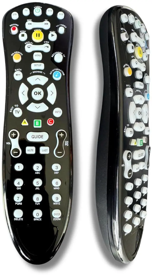 Main image of S10 Remote Control Replacement Compatible with AT&T U-Verse S10-S1, S10-S1B, S10-S2, S10-S3 & S10-S4 Receivers | Universal TV DVR Cable Box Controller, Easy Setup